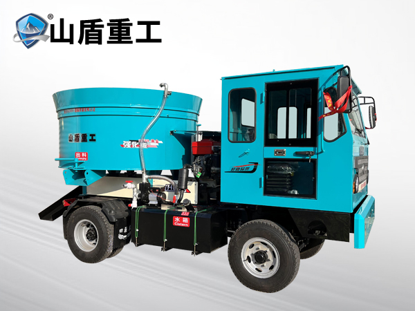 平頭雙動(dòng)力攪拌車(chē)